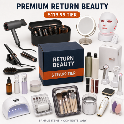 Amazon Return Beauty Return Pallets — Brand-New Makeup, Skincare & Beauty Products