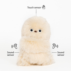 Shy PomPom Interactive Bag Charm