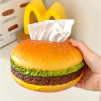 Hamburger tissue box, fun decorative tissue box