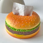 Hamburger tissue box, fun decorative tissue box