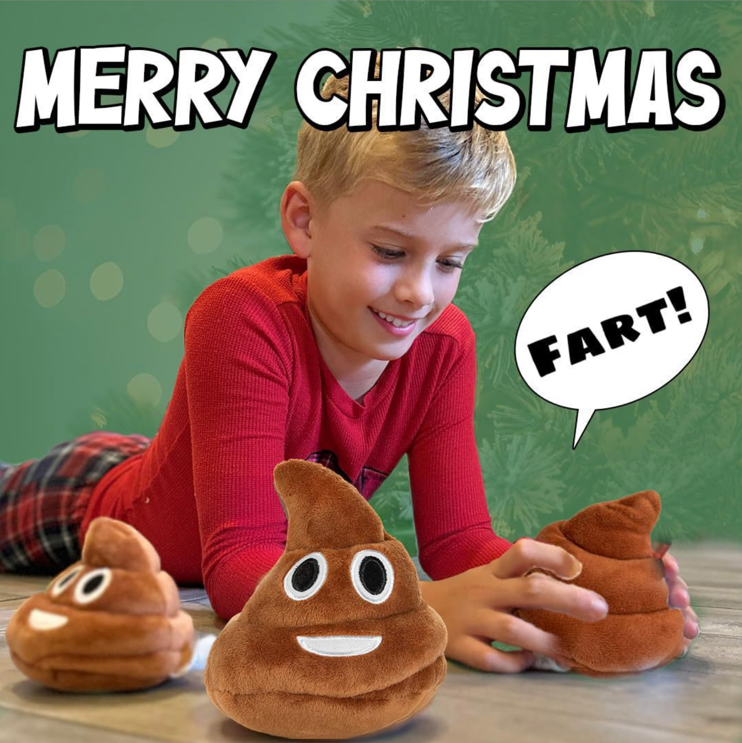 A poop doll that farts