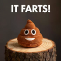 A poop doll that farts