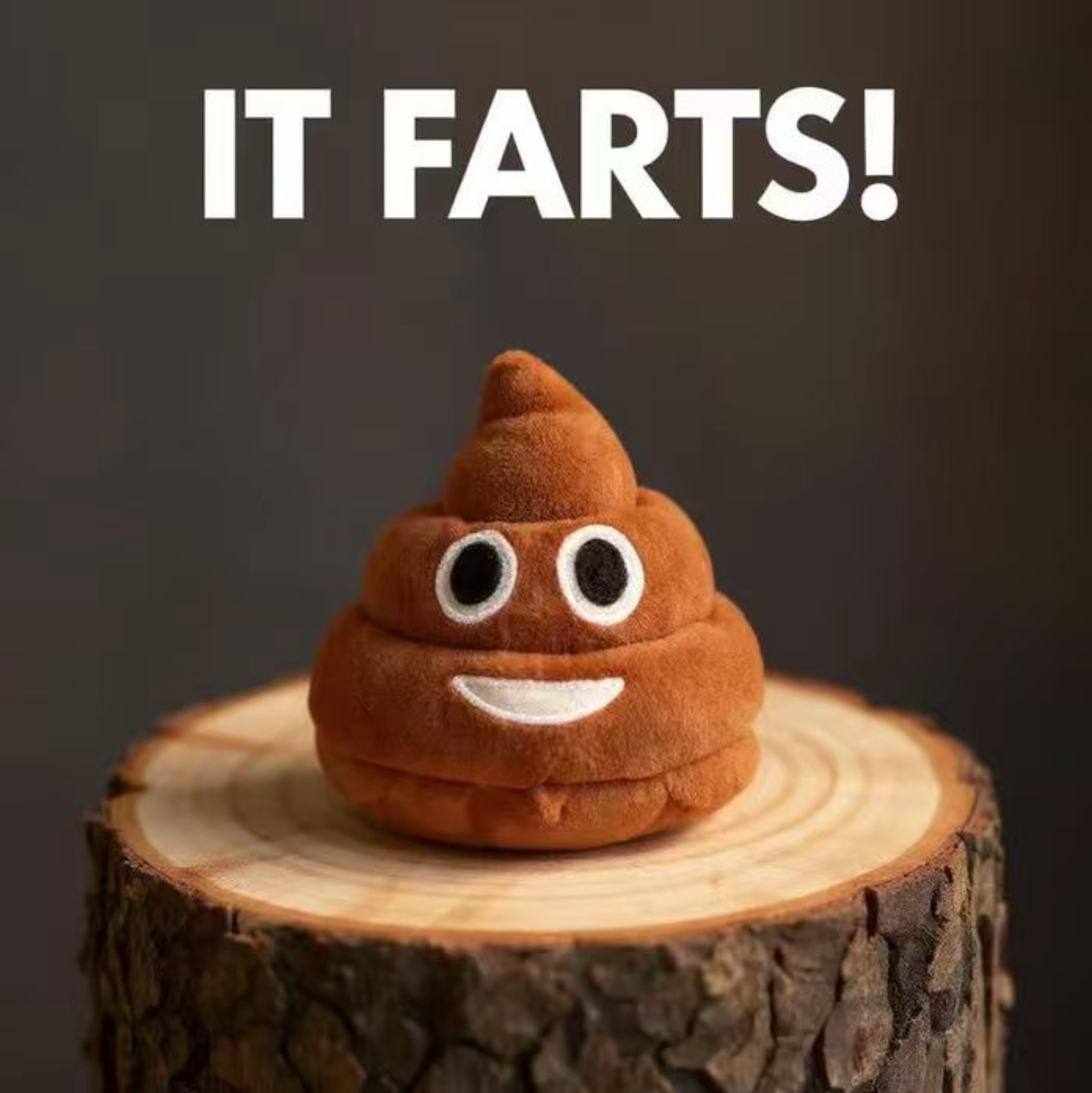 A poop doll that farts