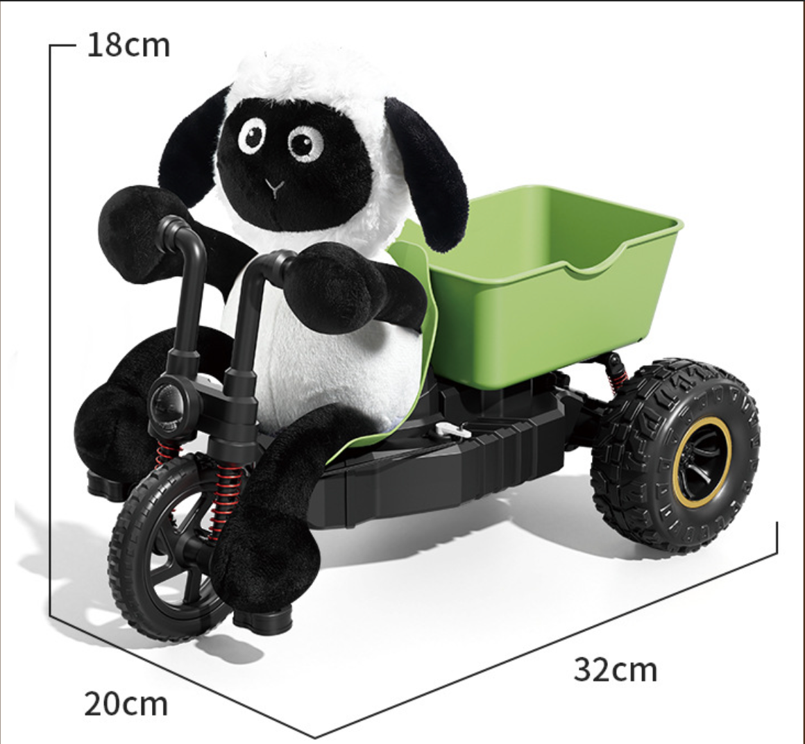 Little Sheep Fun Tricycle Remote Control Car