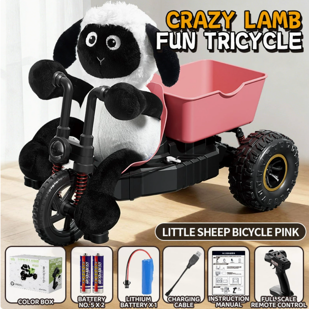 Little Sheep Fun Tricycle Remote Control Car