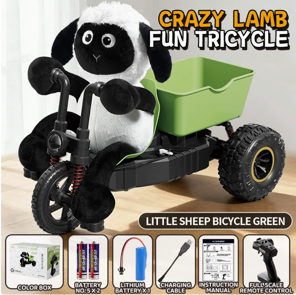 Little Sheep Fun Tricycle Remote Control Car