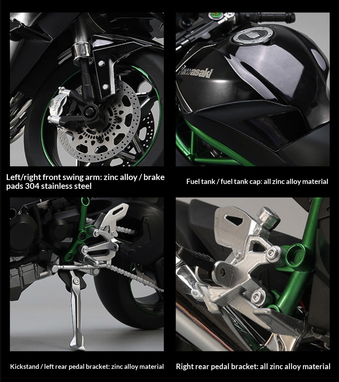 1：9 Paintable alloy car models