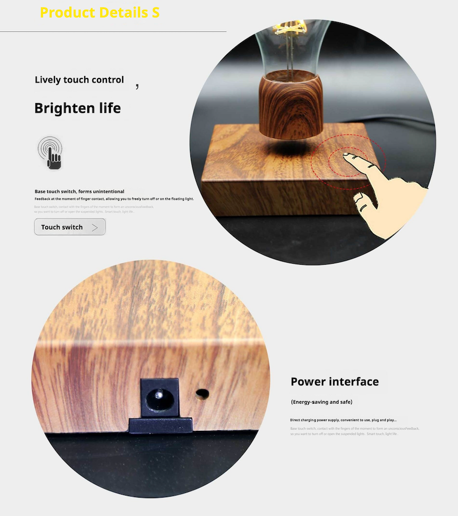 Magnetic Levitation Night Light