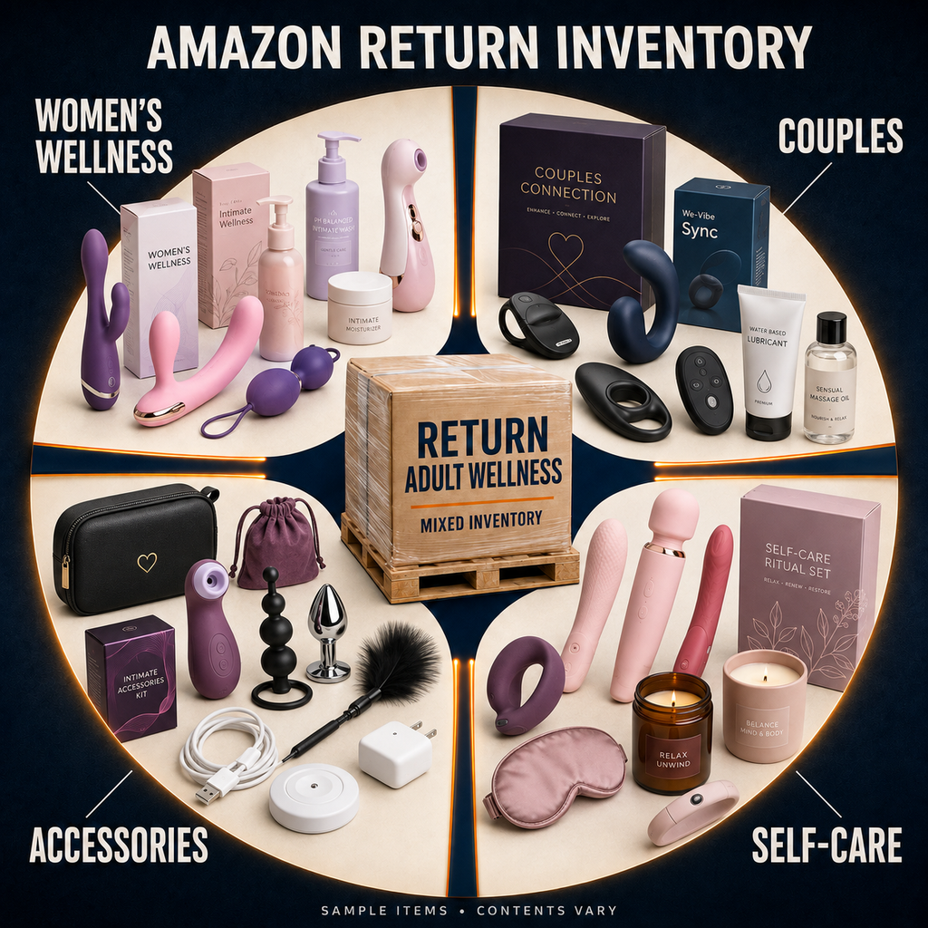 2026 Amazon Adult Wellness Return Pallets — Brand-New & Unopened Products