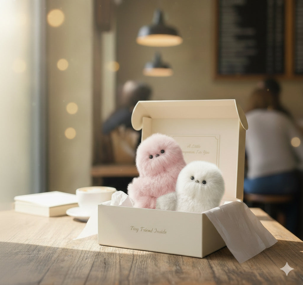 Shy PomPom Interactive Bag Charm