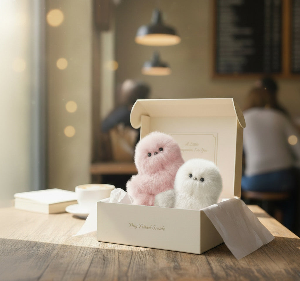 Shy PomPom Interactive Bag Charm