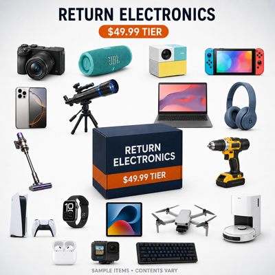 2026 Amazon Electronics Return Pallets