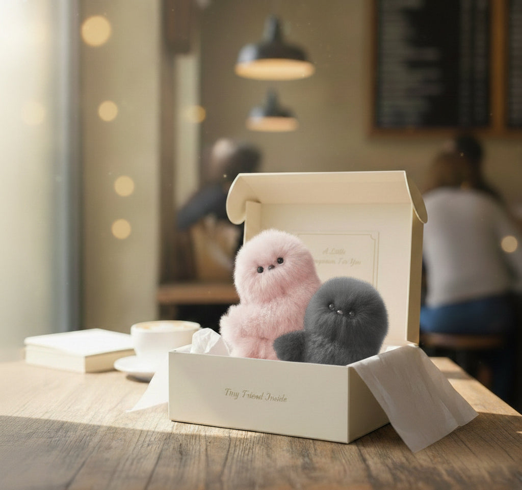 Shy PomPom Interactive Bag Charm