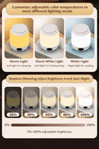 One Tap to Light Your Night – Gentle LED Night Lamp for Sleep & Care，Soft, adjustable LED light for bedside, baby care, work, and beyond