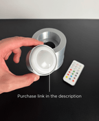 Table Lamp – A Sculptural Desk Lamp with Tray Base-Interesting decorative lights