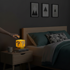 LED question mark light square sound-emitting patting light