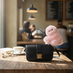 Shy PomPom Interactive Bag Charm
