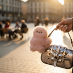 Shy PomPom Interactive Bag Charm