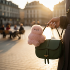 Shy PomPom Interactive Bag Charm