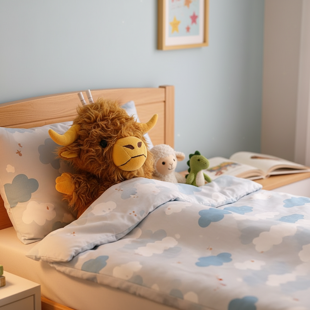 Highland cow children's comfort toys