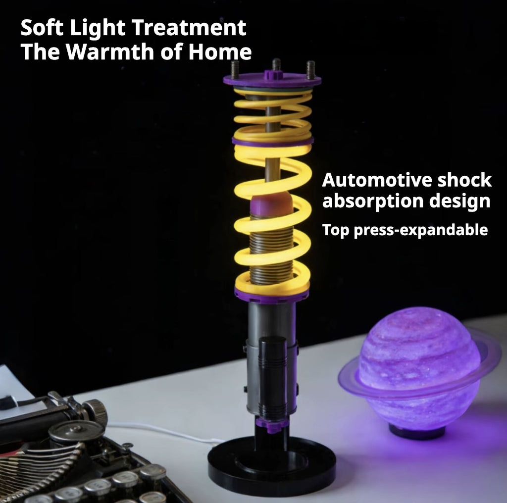 Modified car shock absorber lamp