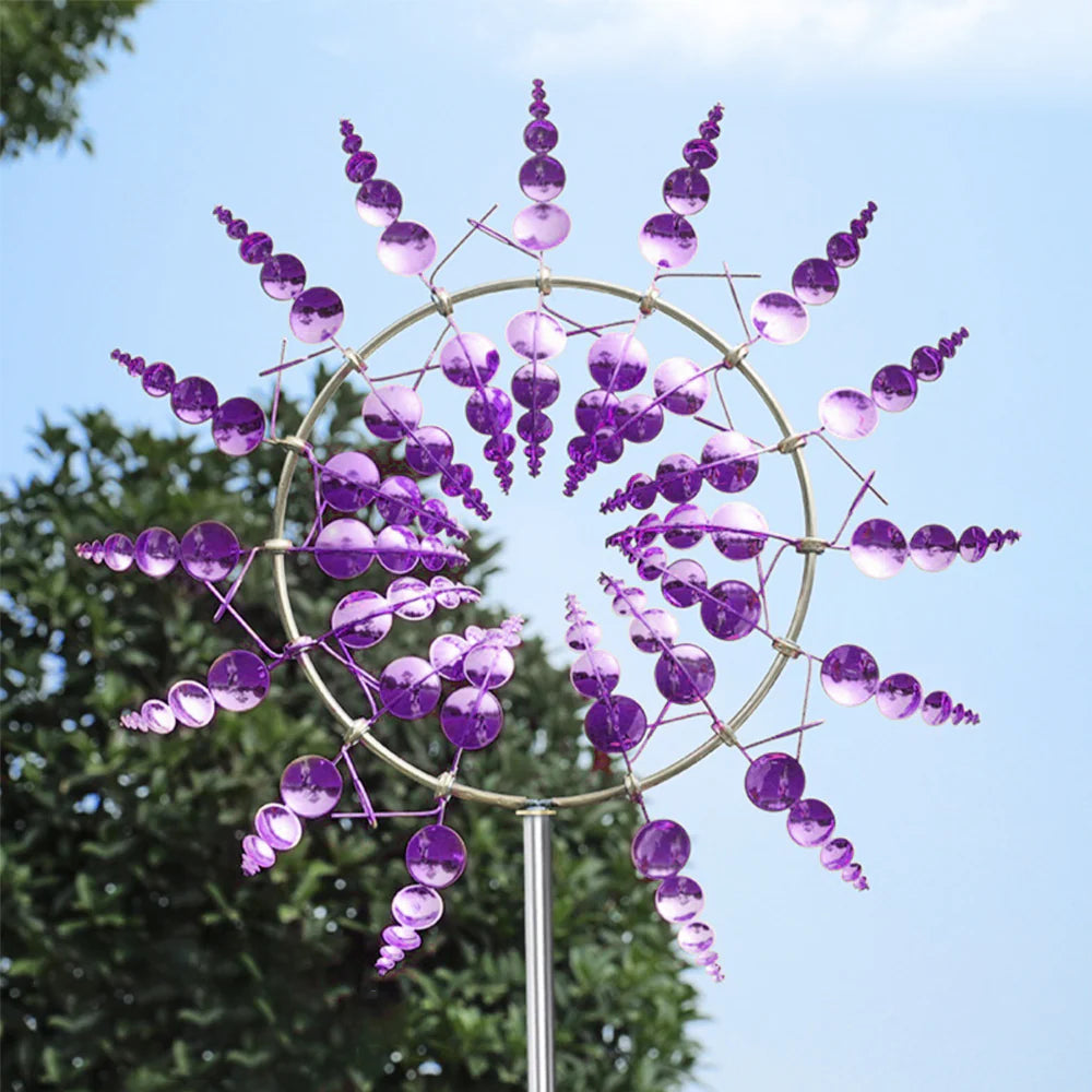 Garden Magic Metal Kinetic Windmill