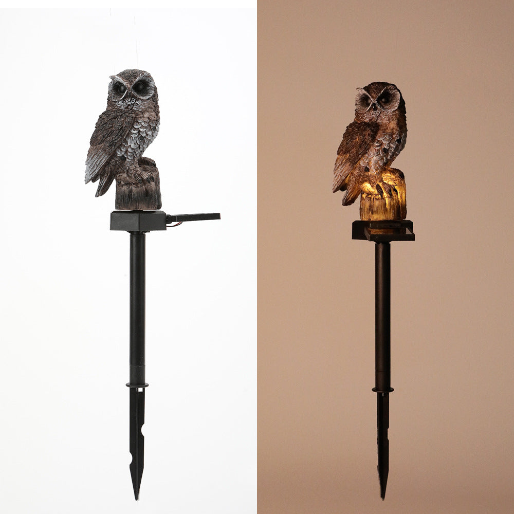 Solar Owl Garden Stake Light – Waterproof Outdoor Yard Decor