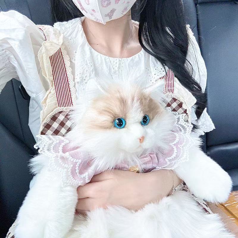 Realistic Ragdoll Cat Backpack