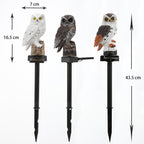 Solar Owl Garden Stake Light – Waterproof Outdoor Yard Decor