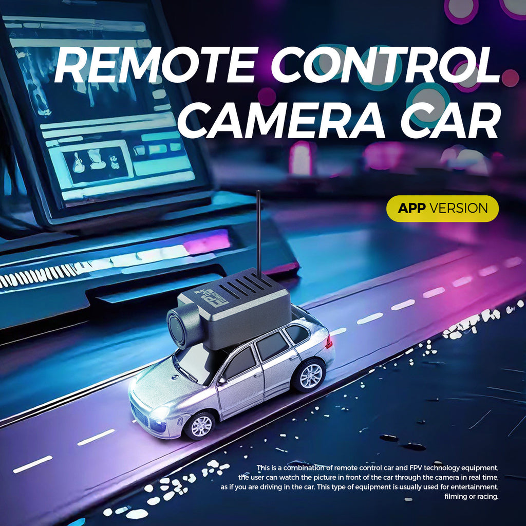 FPV remote-controlled camera car controlled by APP