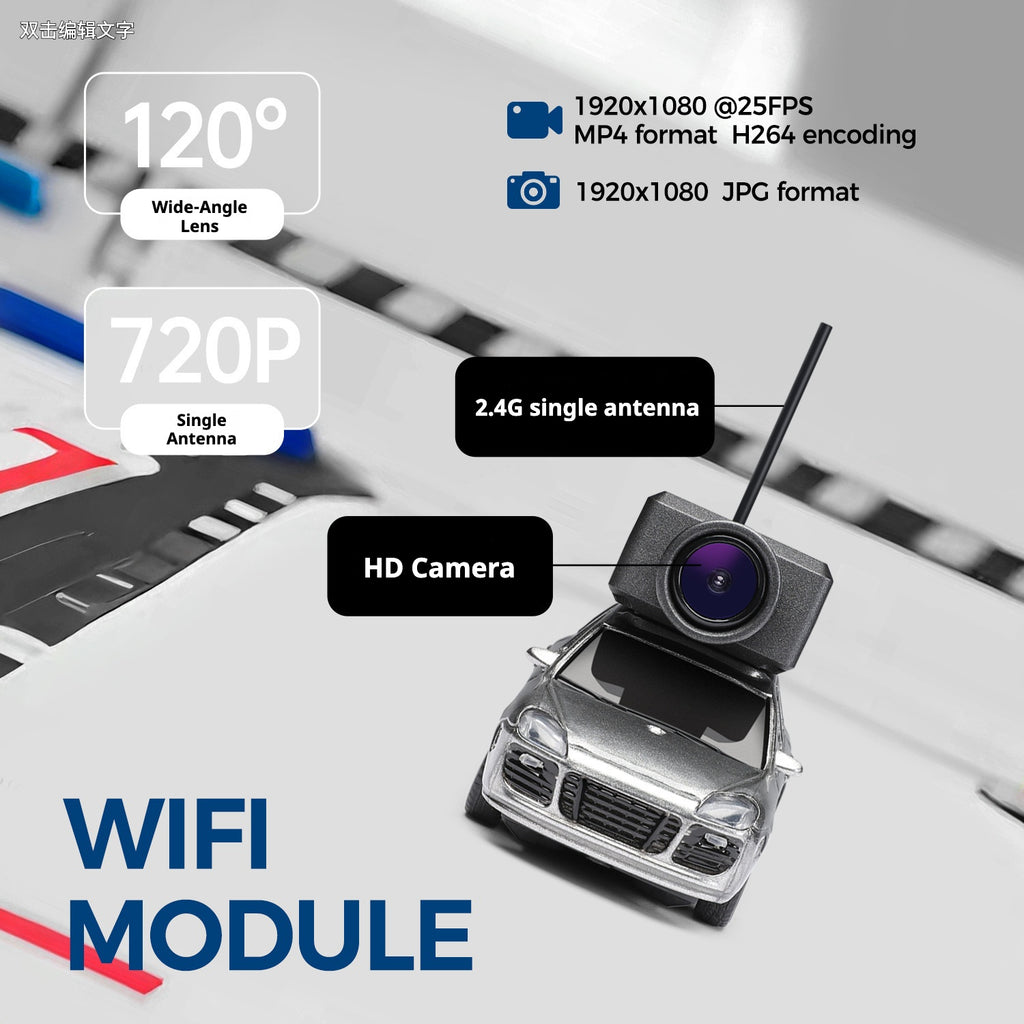FPV remote-controlled camera car controlled by APP