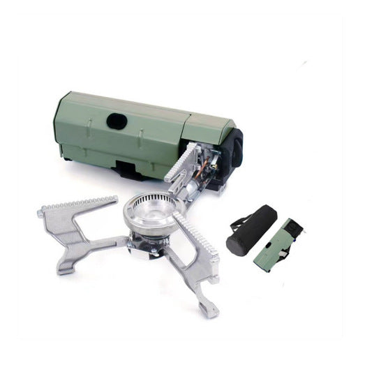 Foldable portable gas stove for outdoor camping