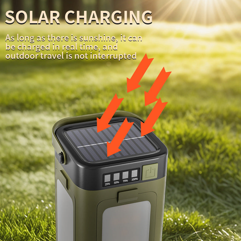 Solar Rechargeable Camping Lantern