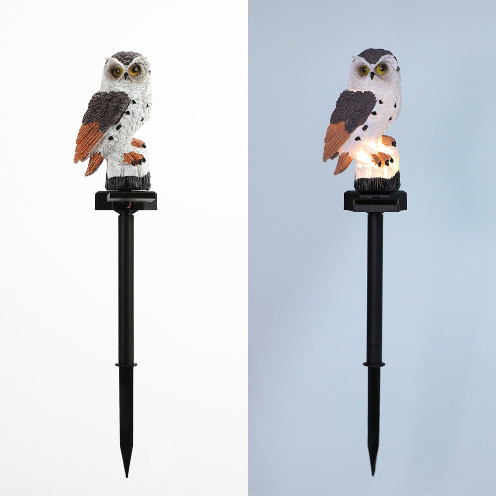 Solar Owl Garden Stake Light – Waterproof Outdoor Yard Decor