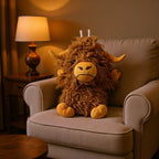 Highland cow children's comfort toys