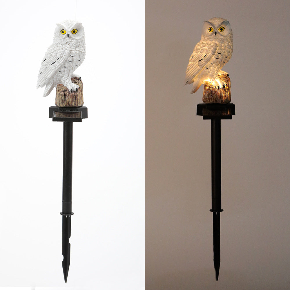 Solar Owl Garden Stake Light – Waterproof Outdoor Yard Decor
