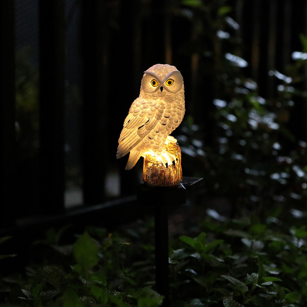 Solar Owl Garden Stake Light – Waterproof Outdoor Yard Decor