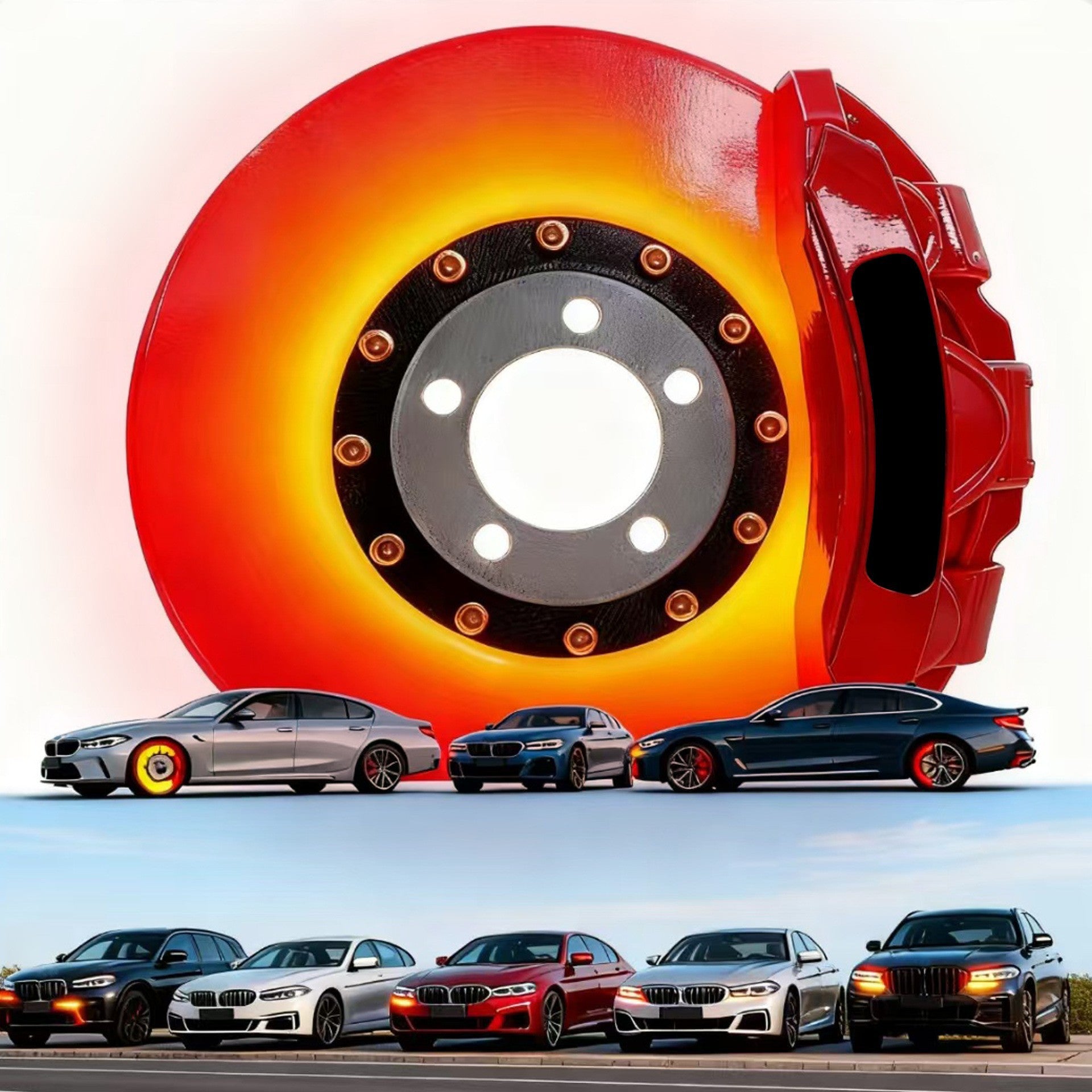 Brake Disc LED Atmosphere Lamp