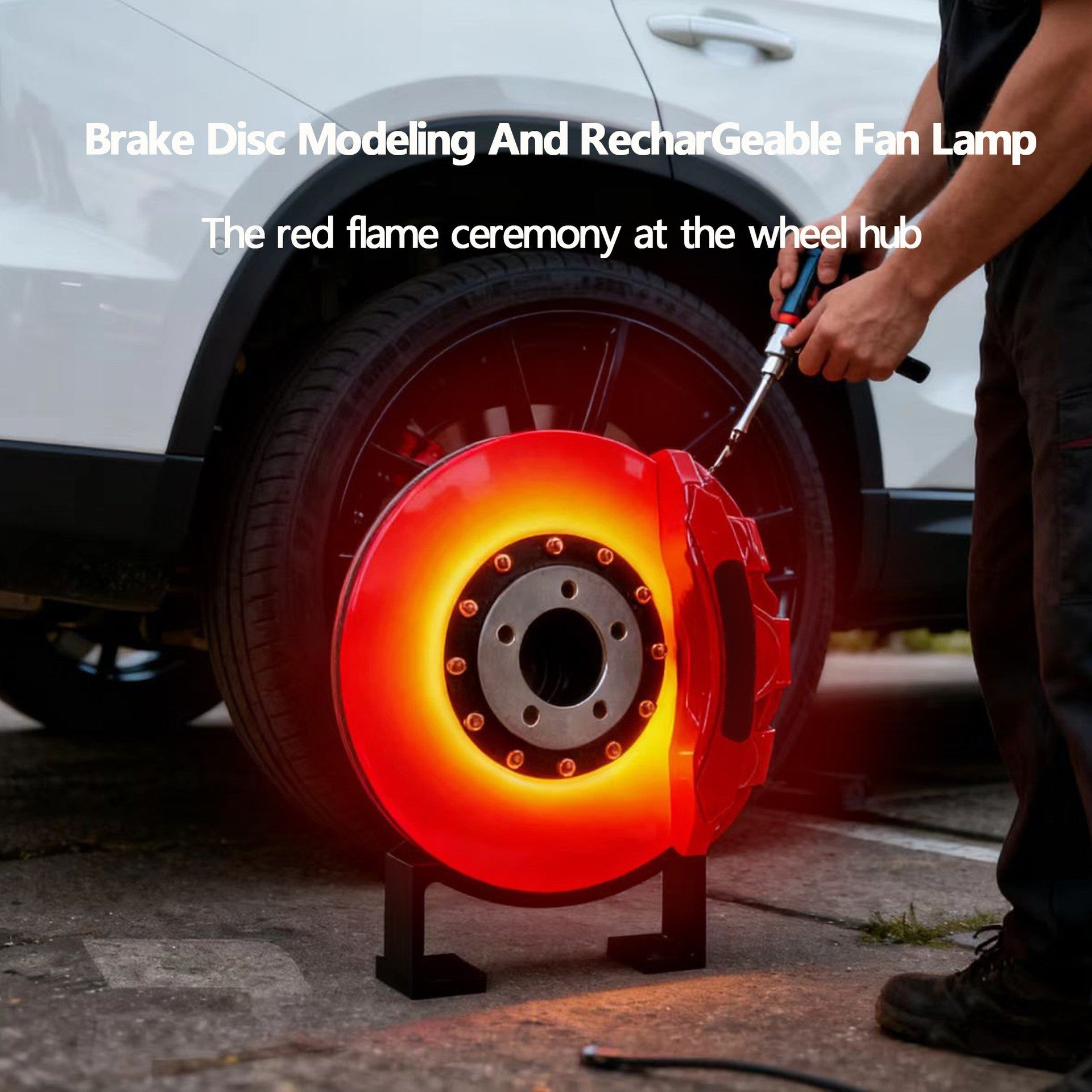 Brake Disc LED Atmosphere Lamp