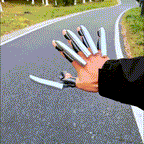 ⚡️Mechanical Retractable Wolf Claw 6 pcs