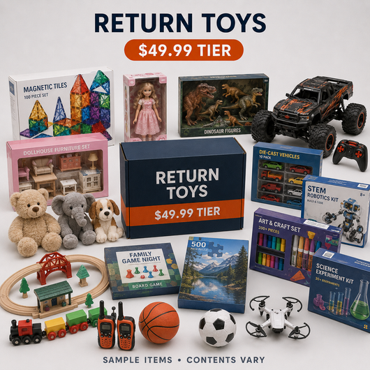 2026 Amazon Toy Return Pallets