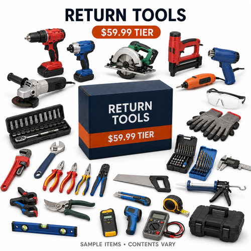 2026 Amazon Tool Return Pallets