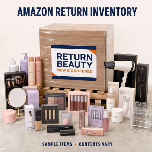 Amazon Return Beauty Return Pallets — Brand-New Makeup, Skincare & Beauty Products