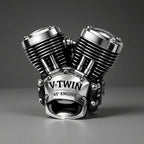 3.15-Inch V-Twin Engine Bottle Opener – 45° Classic Metal Automotive-Style Bar Tool