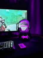 🎮Personalized Gaming Controller and Headphone Stand,Gamer Tag Custom Headset Station,Gamer