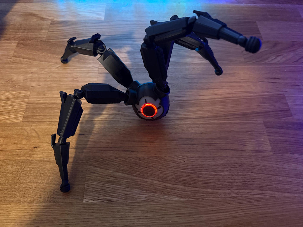 🕷️ Leaper Sci-Fi Robot Creature – 3D Printed Collectible Figurine  Inspired by Futuristic Mechanical Enemies | Display-Grade Art Model