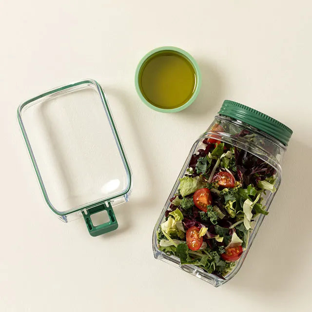 Salad Pod A fresher way to take your salad on the go—no leaks, no soggy greens, just crisp perfection anywhere.