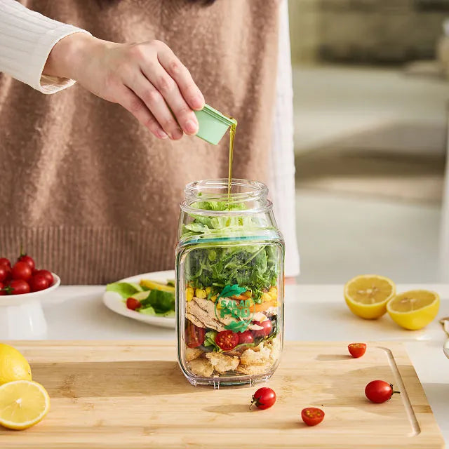 Salad Pod A fresher way to take your salad on the go—no leaks, no soggy greens, just crisp perfection anywhere.