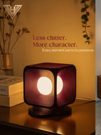 Sculptural Table Lamp: Minimalist Geometric Modern Lighting