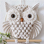 Handmade Macramé Owl Wall Hanging – Boho Home & Nursery Decor